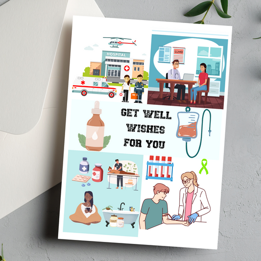 You have my support as you battle your health issues Greeting card - You Are Seen Greetings