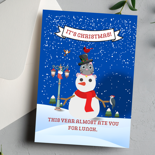 Christmas Card for Surviving a Difficult Year - You Are Seen Greetings