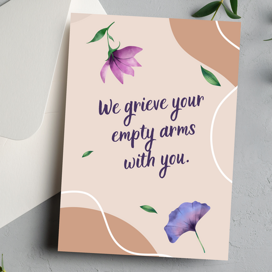Compassionate Support for Miscarriage: A Greeting Card