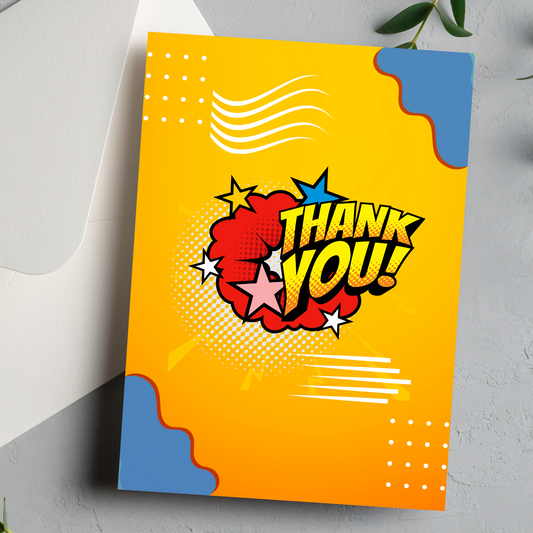 Gratitude for Your Superhero Support: Greeting Card - You Are Seen Greetings