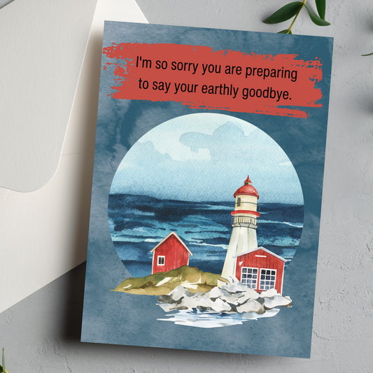 Saying Goodbye: A Heartfelt Farewell Greeting Card - You Are Seen Greetings