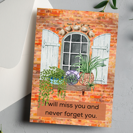 Eternal Remembrance: A Farewell Greeting Card - You Are Seen Greetings