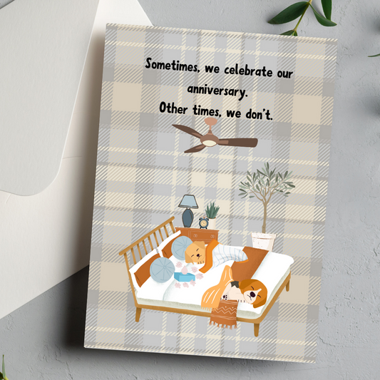 Anniversary Greeting Card for delicate relationship - You Are Seen Greetings
