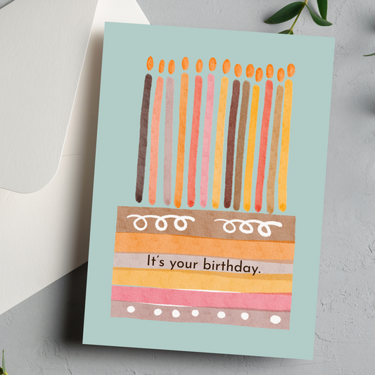Although Our Relationship is Not What We Hoped or Planned for Birthday Greeting card - You Are Seen Greetings