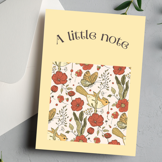 A little note because it's your birthday Greeting card - You Are Seen Greetings