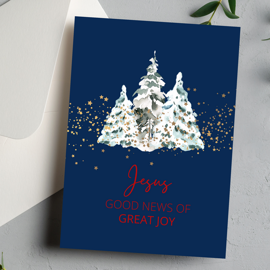You Are Held: Christmas Greeting Card with scripture - You Are Seen Greetings
